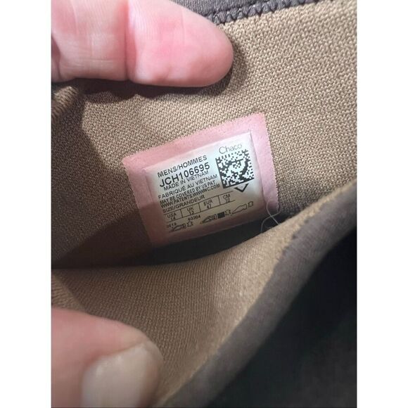 Chaco Dixon Mid Mens sz 14 Brown Leather Ankle Boots Nearly New! - Picture 2 of 10